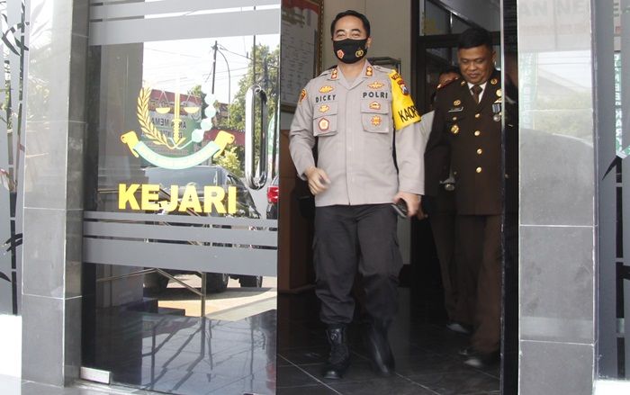 Sambangi Kajari, Kapolres Ngawi Ucapkan Selamat HBA ke-60