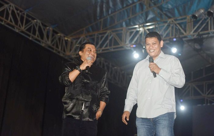 ​Begini Kenangan Wali Kota Kediri Nyanyi Satu Panggung Bareng Didi Kempot