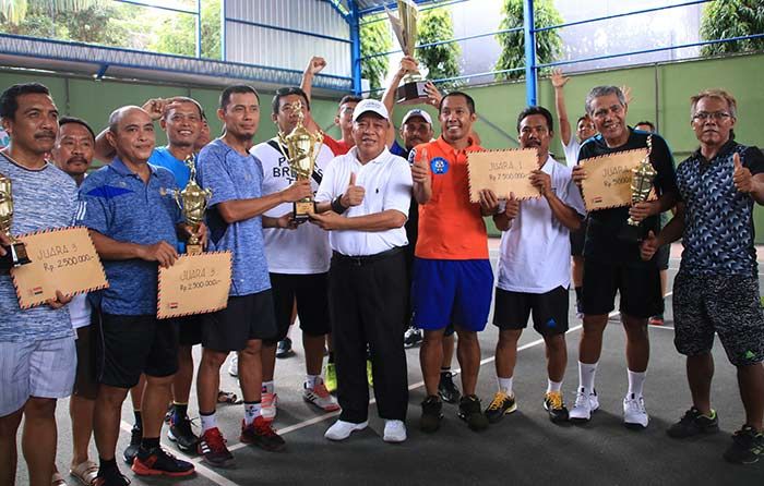 Korpri Cup 2018: Ganda Putra Lamongan Raih Juara I Tenis Lapangan