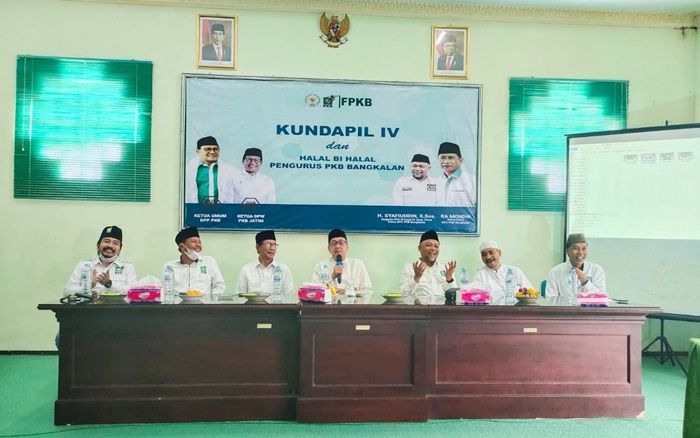 Halal Bihalal dan Konsolidasi, Syafiuddin Ajak Pengurus PKB Bangkalan Wujudkan Target 10 Kursi DPRD