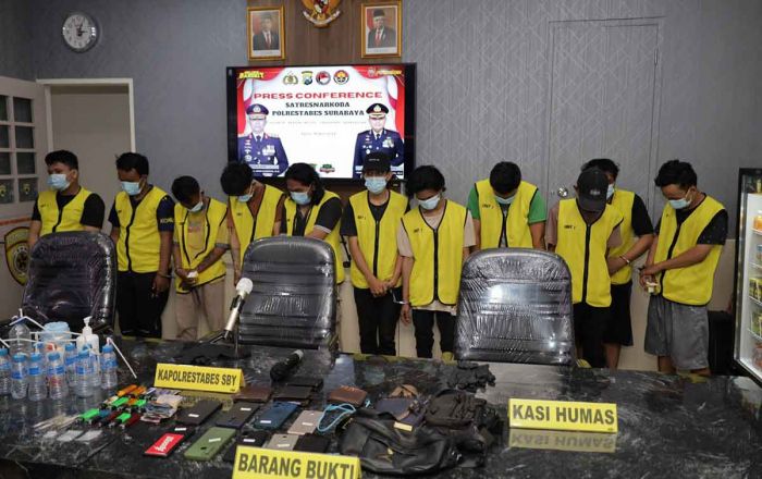 11 Pengguna Sabu di Jalan Kunti Surabaya Jalani Rehabilitasi 11 Pengguna Sabu di Jalan Kunti Surabaya Jalani Rehabilitasi