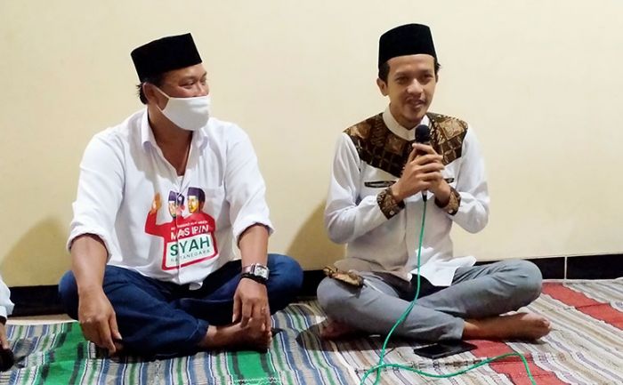 Kampanye di Desa Ngembel, Syah Disambati Kerusakan Jalan dan Air Bersih Kampanye di Desa Ngembel, Syah Disambati Kerusakan Jalan dan Air Bersih
