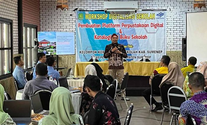 Kembangkan Sekolah Digital, K3S Sumenep Gelar Workshop Perpustakaan Digital