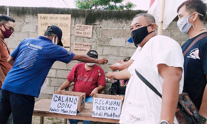 Bebas Bersyarat, Relawan Galang Koin untuk Mbah Beni Bebas Bersyarat, Relawan Galang Koin untuk Mbah Beni