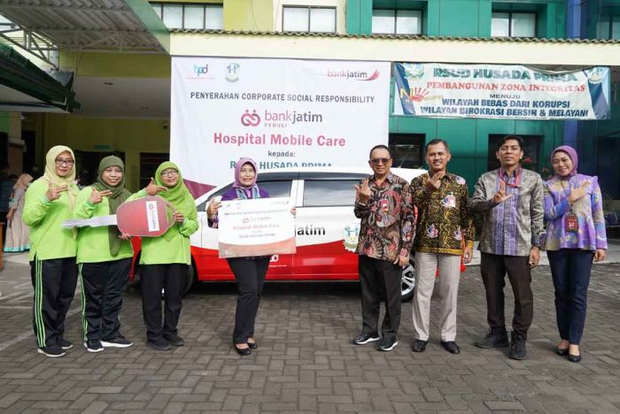 Tingkatkan Pelayanan RSUD Husada Prima, Bank Jatim Berikan 1 Hospital Mobile Care Tingkatkan Pelayanan RSUD Husada Prima, Bank Jatim Berikan 1 Hospital Mobile Care