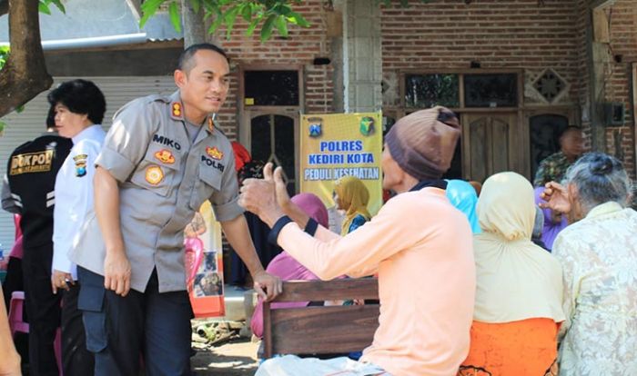 Polres Kediri Kota Gelar Medical Check Up Gratis