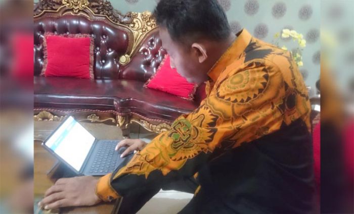 Sukseskan SP2020, Fauzi Lakukan Pengisian Data Online