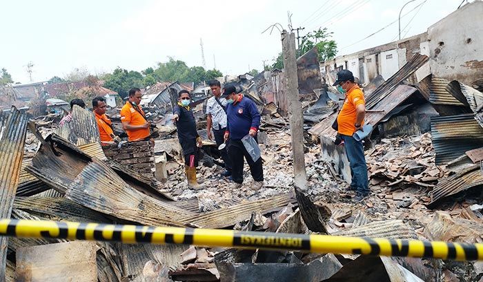 Dalami Kasus Kebakaran Pasar Tanah Merah, Polres Bangkalan Datangkan Tim Puslabfor Mabes Polri