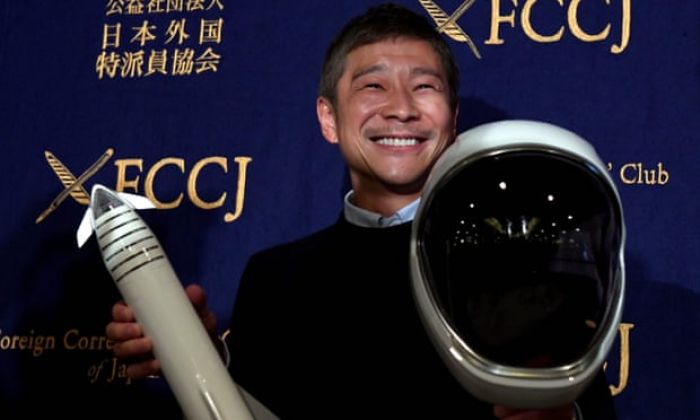 Miliarder Jepang Mencari Cinta, akan Ajak Bermesraan di Bulan