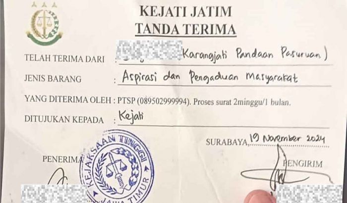 Surat Internal Kejati Diduga Bocor, Kasus Korupsi Dana Desa Karangjati Jadi Sorotan Surat Internal Kejati Diduga Bocor, Kasus Korupsi Dana Desa Karangjati Jadi Sorotan