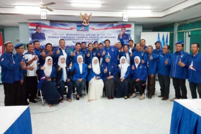 Terpilih Aklamasi, Juanasari Pimpin Demokrat Sidoarjo Terpilih Aklamasi, Juanasari Pimpin Demokrat Sidoarjo