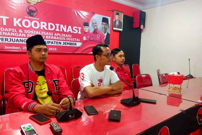 Setelah Deklarasikan Mahfud MD Jadi Cawapres Ganjar, DPC PDIP Jember Optimis Menang