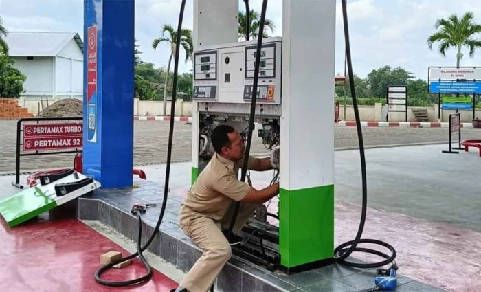 Pemkot Kediri Rutin Lakukan Tera Ulang SPBU Pemkot Kediri Rutin Lakukan Tera Ulang SPBU