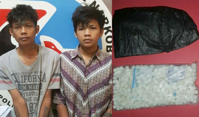 1.000 Butir Pil Koplo Diamankan Polisi dari Dua Pemuda Jombang