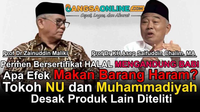 Efek Makan Barang Haram Bisa Jadi Koruptor? Simak Podcast Tokoh NU dan Muhammadiyah Efek Makan Barang Haram Bisa Jadi Koruptor? Simak Podcast Tokoh NU dan Muhammadiyah