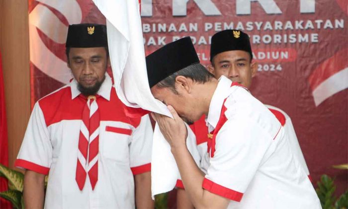Deradikalisasi Lapas Kelas I Madiun Sukses, 3 Napiter Ikrar Setia NKRI Deradikalisasi Lapas Kelas I Madiun Sukses, 3 Napiter Ikrar Setia NKRI