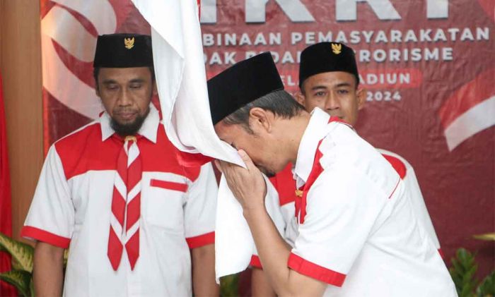 Deradikalisasi Lapas Kelas I Madiun Sukses, 3 Napiter Ikrar Setia NKRI