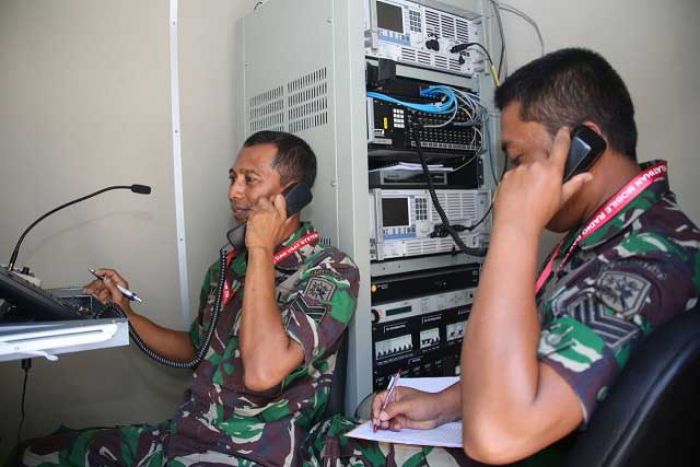 ​Prajurit Praktik Lapangan Unit Mobile Vsat System