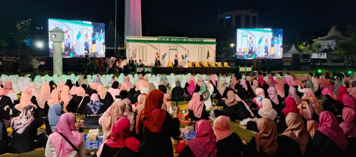 Hari Santri Nasional 2024, PCNU Gelar Drama Kolosal Resolusi Jihad di Tugu Pahlawan Surabaya Hari Santri Nasional 2024, PCNU Gelar Drama Kolosal Resolusi Jihad di Tugu Pahlawan Surabaya