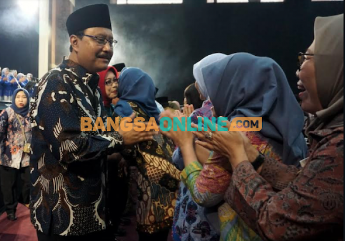 Ini Pesan Gus Ipul saat Acara Halal Bihalal bersama Jajaran ASN Pemkot Pasuruan Ini Pesan Gus Ipul saat Acara Halal Bihalal bersama Jajaran ASN Pemkot Pasuruan