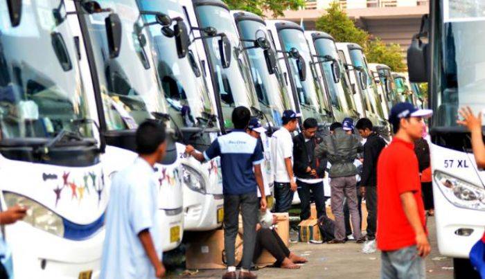 Lebaran 2016, Dishub Jatim Siapkan 450 Bus Mudik dan Balik Gratis