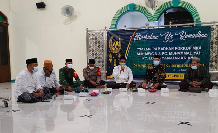 Jaga Kondusivitas Kamtibmas, Forkopimka Krian Gelar Safari Ramadan