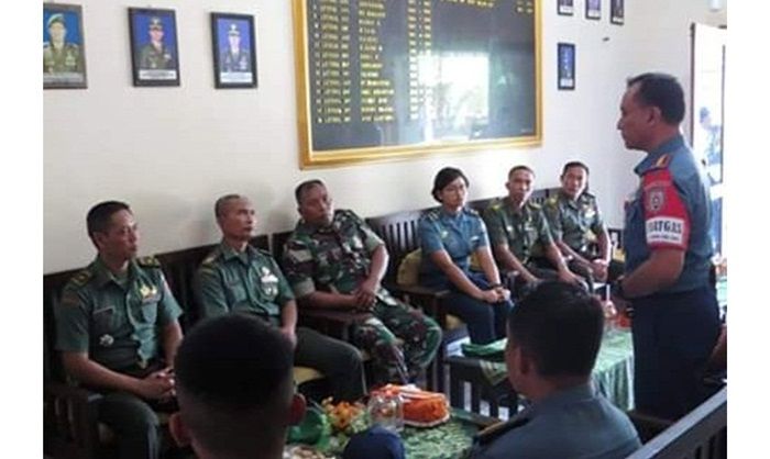Dikmapa dan Dikmata TNI AL Kunjungi Polres dan Kodim Banyuwangi