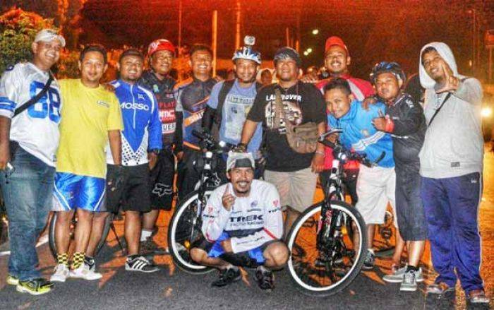 Budayakan Bersepada, Gelar "Kediri Night Ride" Budayakan Bersepada, Gelar "Kediri Night Ride"