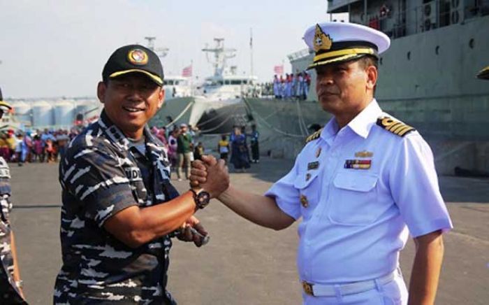 Dua Kapal Perang Royal Thai Navy Tinggalkan Indonesia Dua Kapal Perang Royal Thai Navy Tinggalkan Indonesia