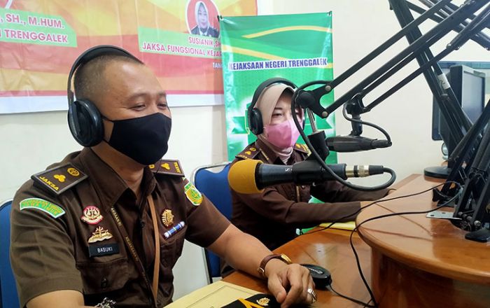 Beri Pemahaman ke Masyarakat, Kejari Trenggalek Gelar Talkshow Restorative Justice