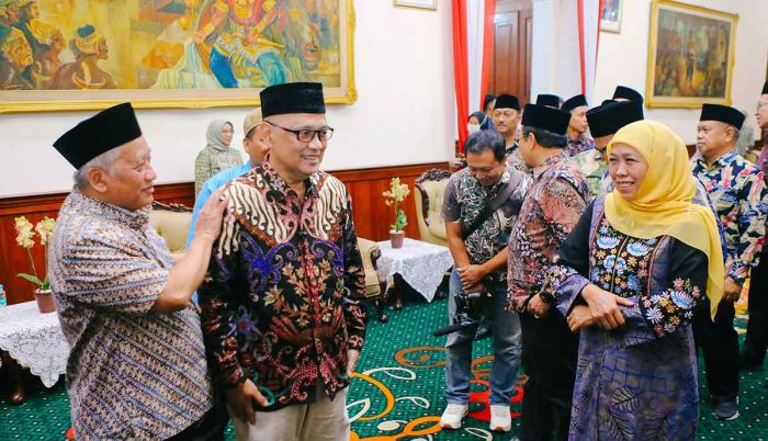 Gubernur Khofifah Tawarkan Produk RTE Jatim untuk Jemaah Haji dan Umrah