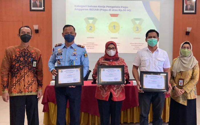 Lapas Surabaya Raih Runner Up Pengelolaan Anggaran Negara