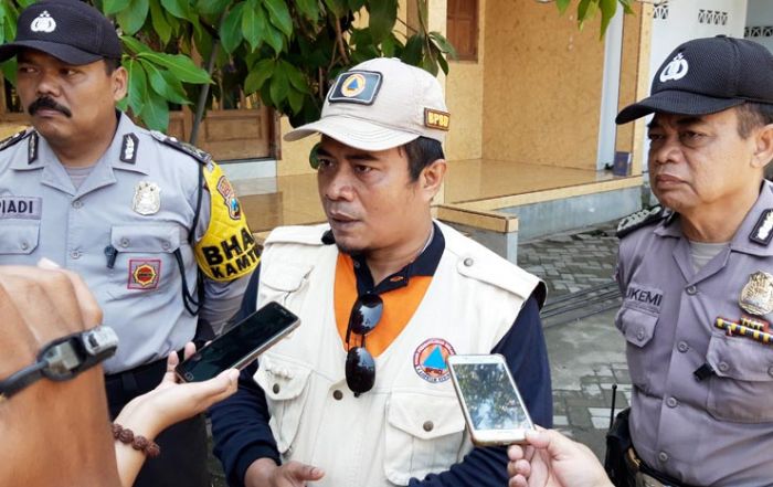 BPBD Kabupaten Kediri Lakukan Penyemprotan Disinfektan ke Sejumlah Fasum