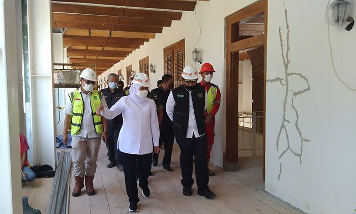 Kunker ke Ngawi, Gubernur Khofifah Kunjungi Benteng Pendem Van Den Bosch Kunker ke Ngawi, Gubernur Khofifah Kunjungi Benteng Pendem Van Den Bosch