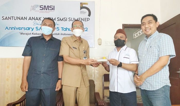 Anniversary ke-5, SMSI Korda Sumenep Gelar Tasyakuran dan Santuni Anak Yatim Anniversary ke-5, SMSI Korda Sumenep Gelar Tasyakuran dan Santuni Anak Yatim