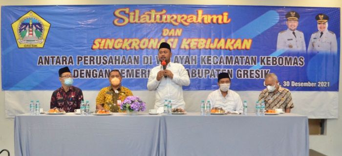 Bupati Gresik Ajak Perusahaan di Kecamatan Kebomas Bantu Penanganan Kali Lamong