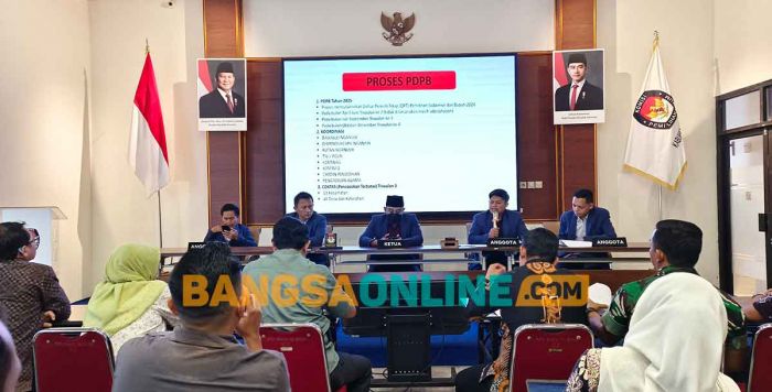 KPU Nganjuk Tetapkan Data Pemilih PDPB Triwulan III 2025, Capai 888 Ribu Jiwa