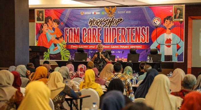 Edukasi Warga, Pemkot Kediri Gelar Workshop Fam Care Hipertensi