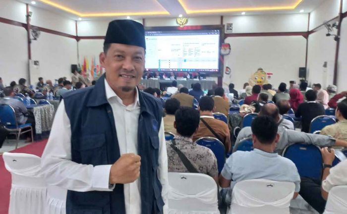KPU Kabupaten Mojokerto Gelar Pleno, Ketua Tim Pemenangan Pasangan Mubarok Yakin Menang KPU Kabupaten Mojokerto Gelar Pleno, Ketua Tim Pemenangan Pasangan Mubarok Yakin Menang