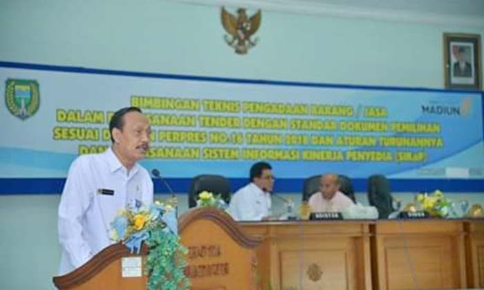 Sekda Madiun Imbau Optimalkan Penggunaan Anggaran Pengadaan Barang dan Jasa Sekda Madiun Imbau Optimalkan Penggunaan Anggaran Pengadaan Barang dan Jasa