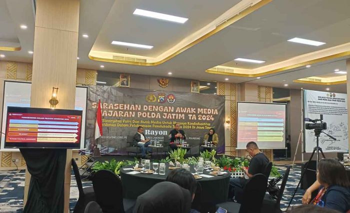 Polda Jatim Gelar Sarasehan Media Jelang Pilkada 2024 Polda Jatim Gelar Sarasehan Media Jelang Pilkada 2024