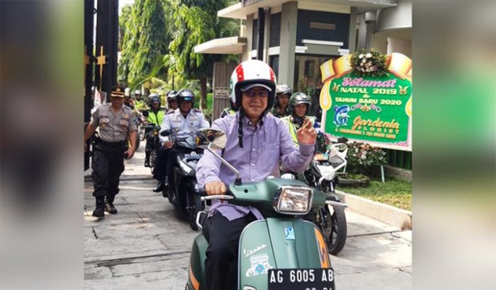 Ketua PCNU Kota Kediri Ikut Patroli Gabungan Pantau Kebaktian Natal ke Sejumlah Gereja