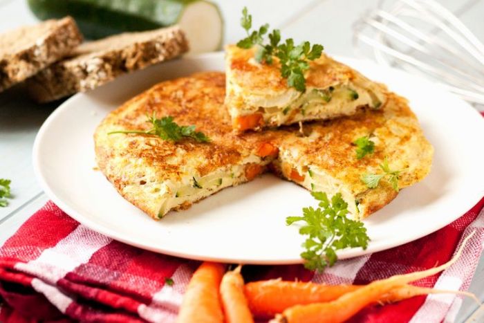 Resep Omelet Pizza Sayur, Menu Sarapan Praktis Resep Omelet Pizza Sayur, Menu Sarapan Praktis