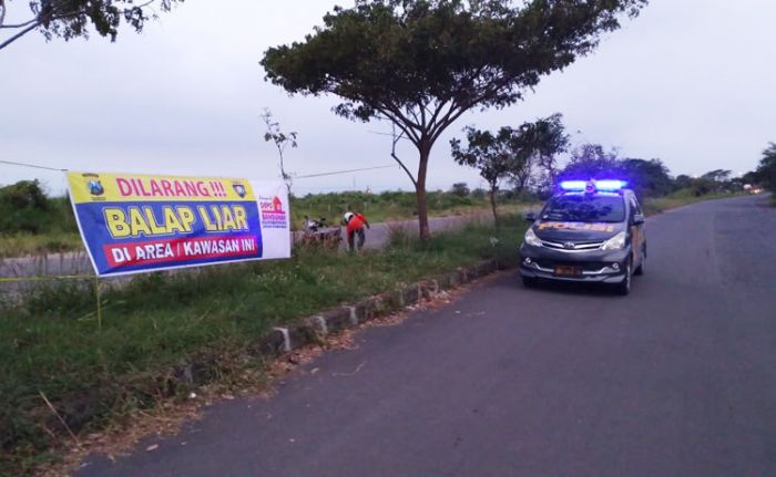 Polresta Sidoarjo Terus Gencarkan Larangan Balap Liar