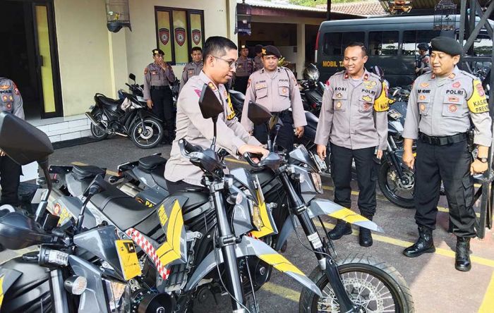 Polres Ngawi Terima Bantuan Motor Dukung Pemilu Damai 2024 Polres Ngawi Terima Bantuan Motor Dukung Pemilu Damai 2024