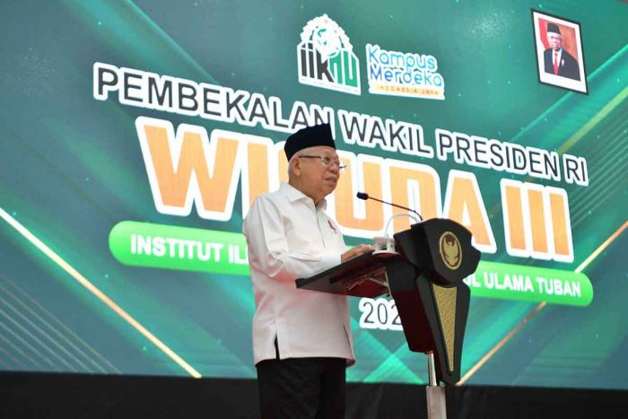 Pertama Ukir Sejarah Baru, Acara Wisuda IIKNU Tuban Dihadiri Wapres Ma