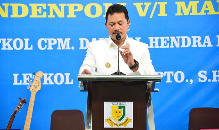 Wali Kota Sambut Letkol CPM Sucipto Jadi Dandenpom V/I Madiun yang Baru Wali Kota Sambut Letkol CPM Sucipto Jadi Dandenpom V/I Madiun yang Baru
