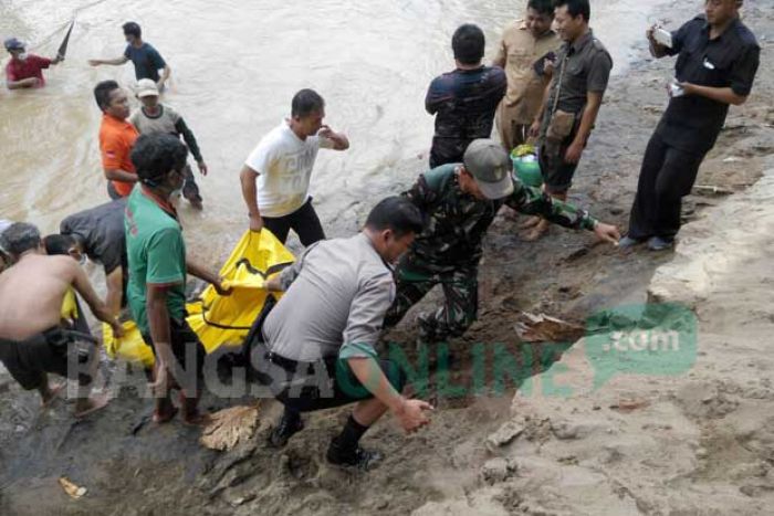 Korban Tenggelam di Aliran Sungai Bagong Ditemukan dalam Keadaan Tewas