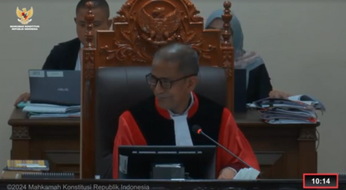 Sidang PHPU Perdana MK Panel Dua, Hakim Sebut Bangkalan Dominasi Perkara Jatim