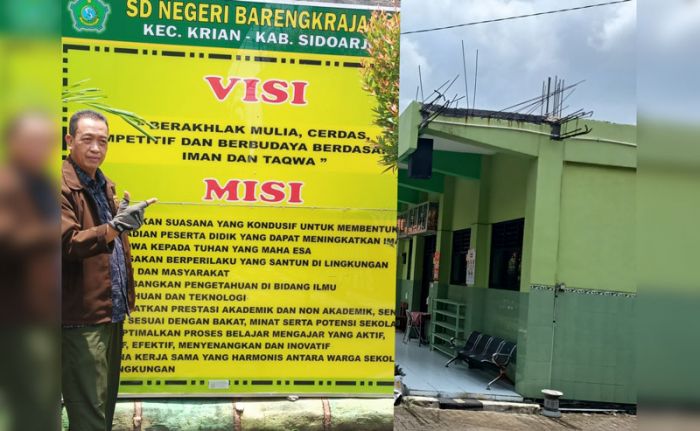 SDN Barengkrajan 1 Krian Berharap Tambahan Ruang Kelas SDN Barengkrajan 1 Krian Berharap Tambahan Ruang Kelas